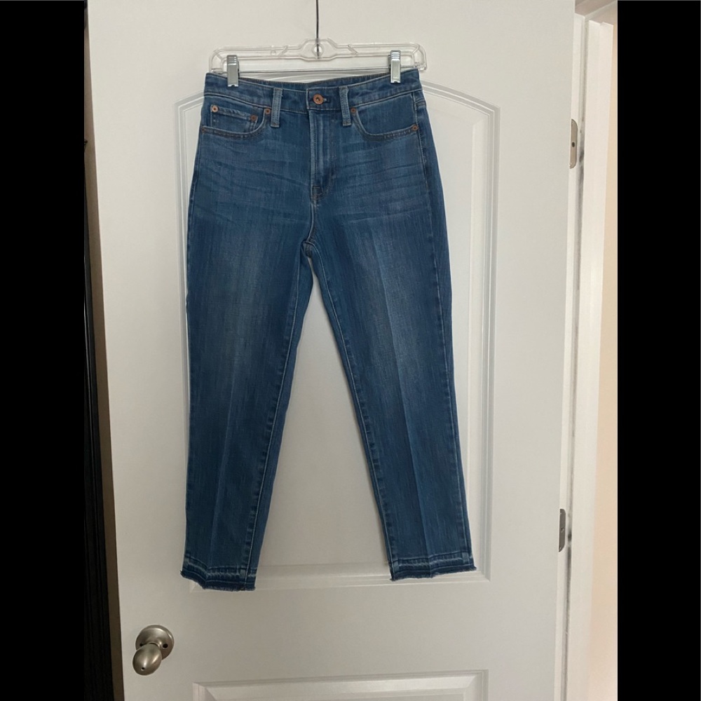 Talbots Flawless High Waist Straight Ankle Jeans